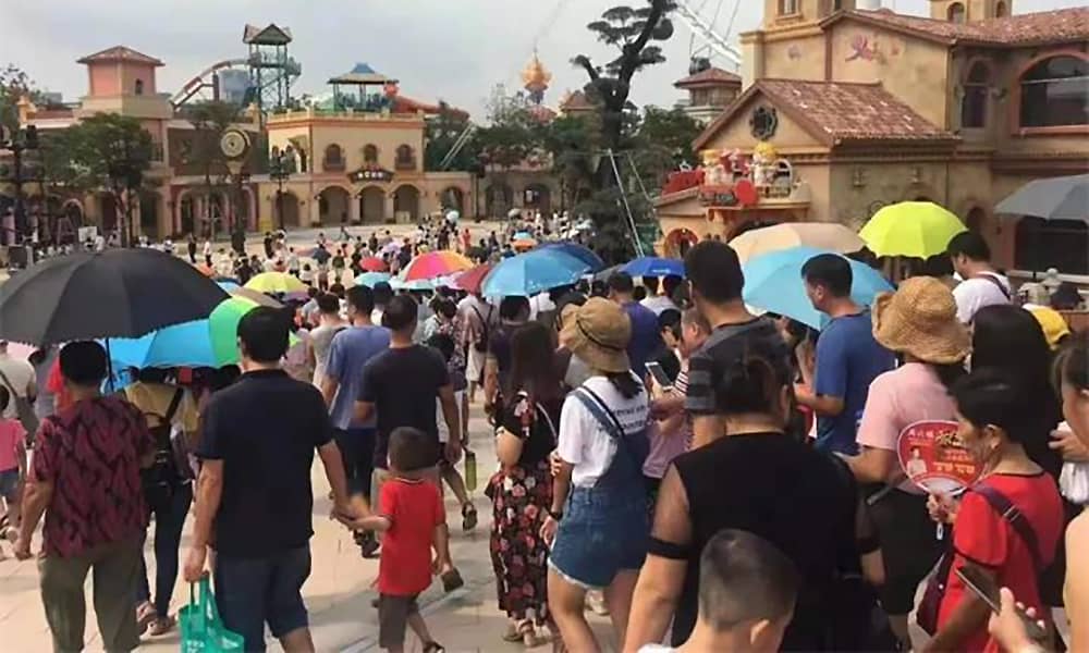 leyu乐鱼游乐参与打造的欢乐海岸PLUS三天迎客超16万人！